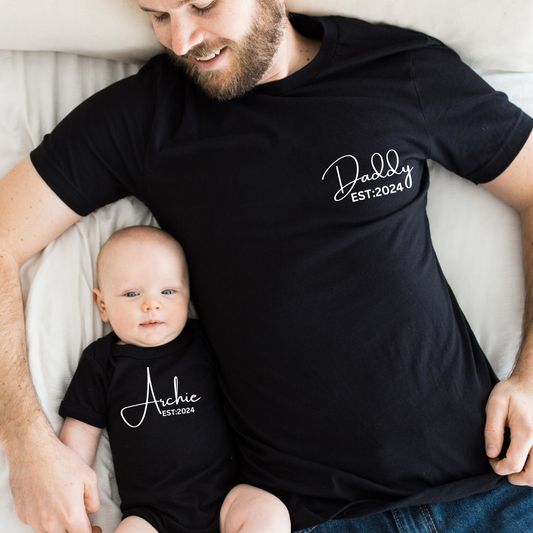 Daddy Son shirts, Big Man little man , Daddy Son Matching Shirts, Dad Son Shirts, Daddy and son Shirts, UNISEX