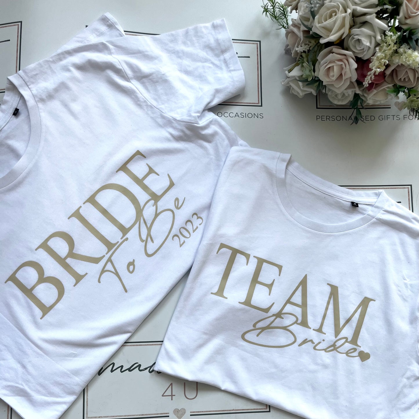 TEAM BRIDE Personalised  Hen T-Shirt