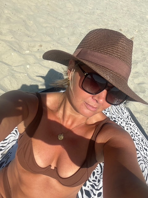 Custom Beach hat,
