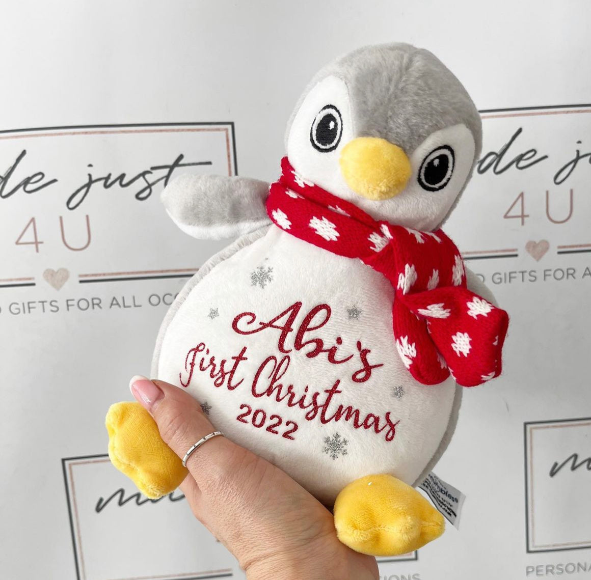 Personalised Christmas Teddy