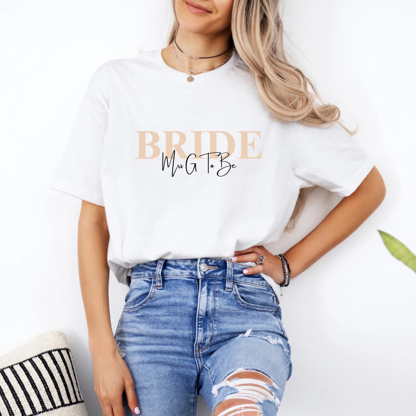 Bride T-Shirt Bridal Top