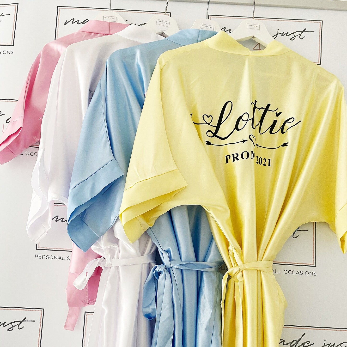 Prom Gift Set, Prom Robe Gift set (PLEASE NOTE FRAME SOLD SEPARATELY)