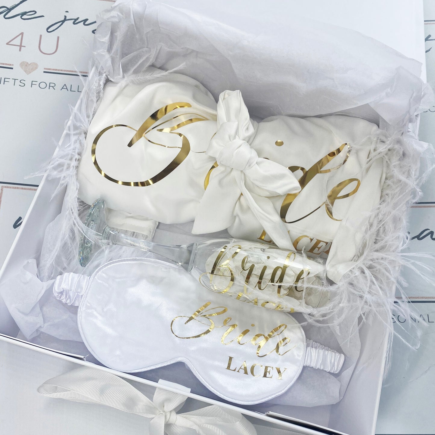 Bride Gift Set box Personalised Bride To Be Gift Box