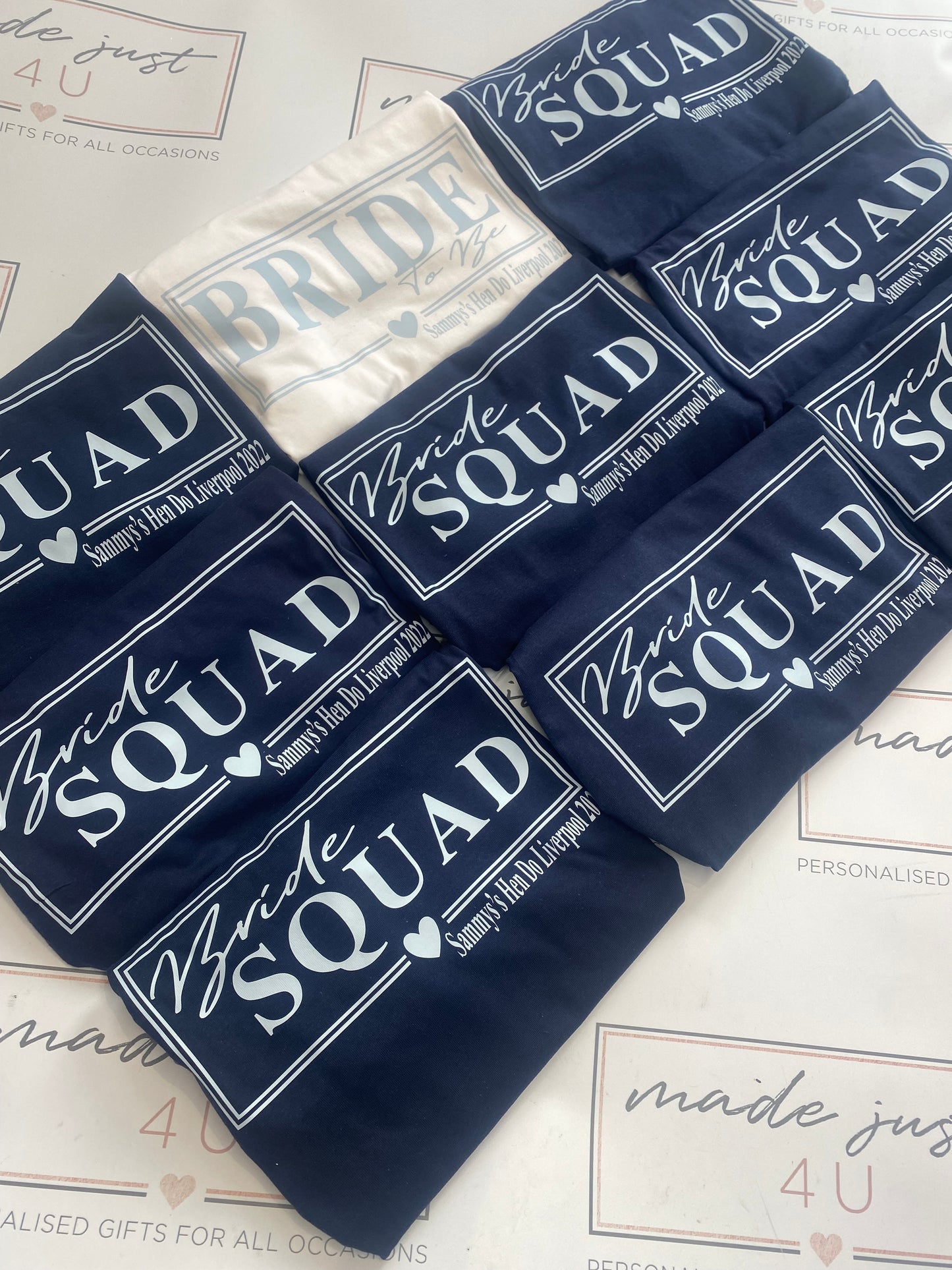 Bride Squad Hen Do T-Shirts