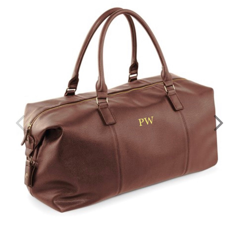 Mens luxury weekender Bag