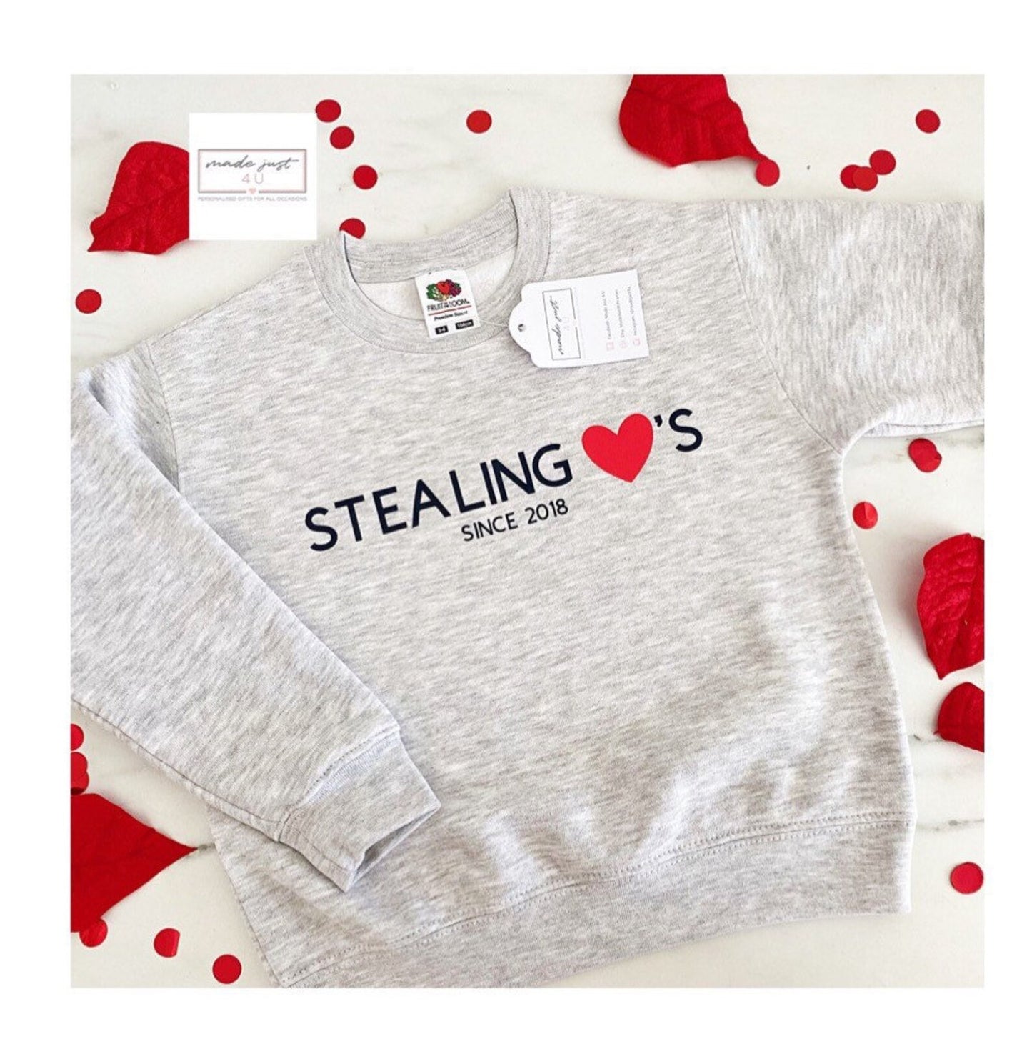 Stealing Hearts sweatshirt