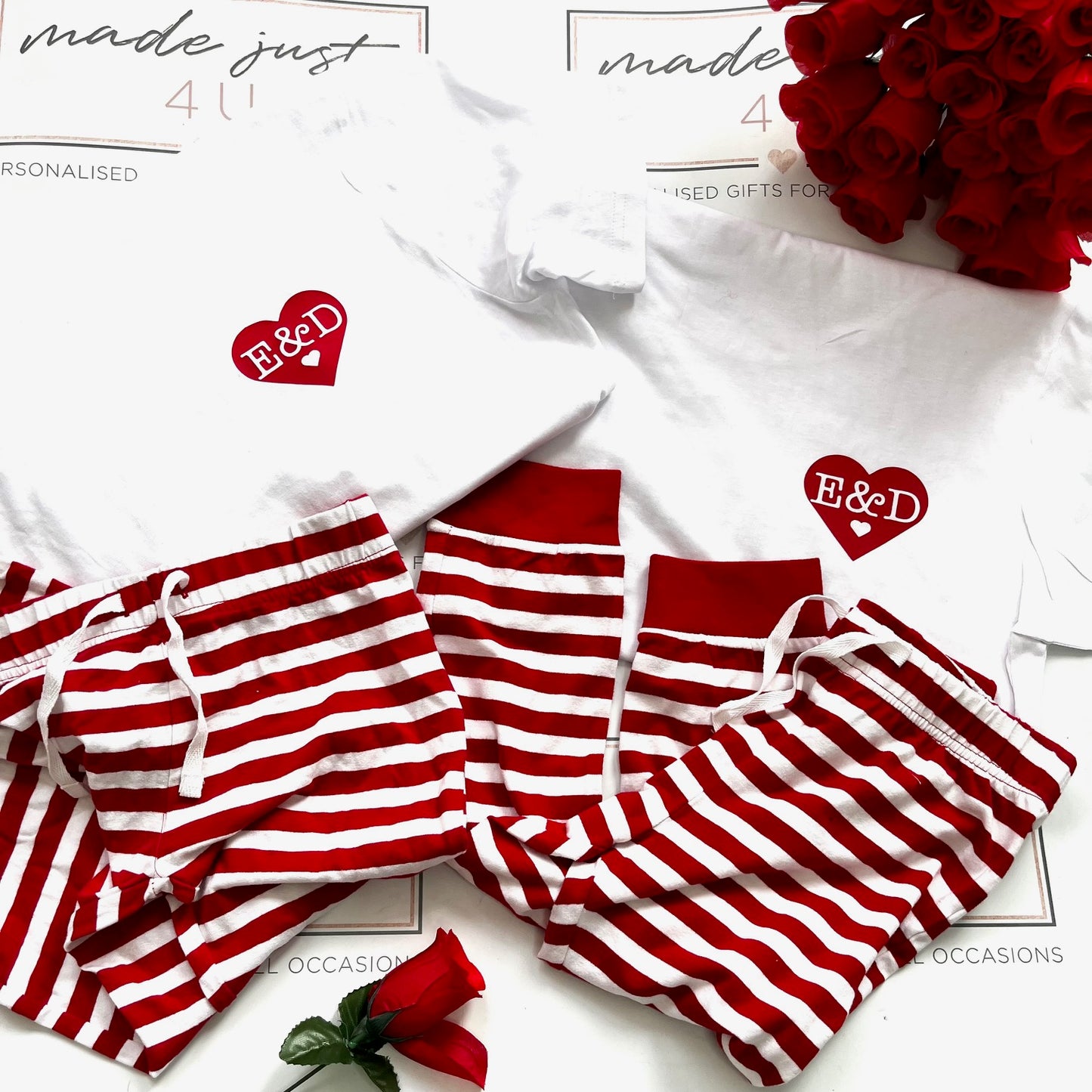 Couple Initials Pyjamas