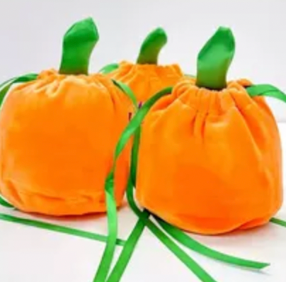 Pumpkin halloween bag sweet pouch gift