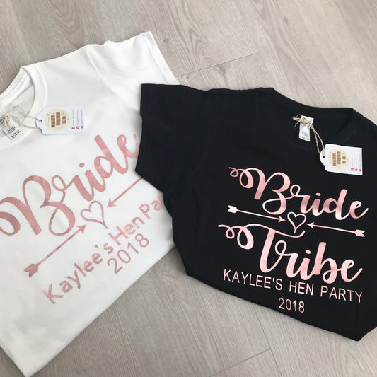 BRIDE TRIBE Hen Do T-Shirts