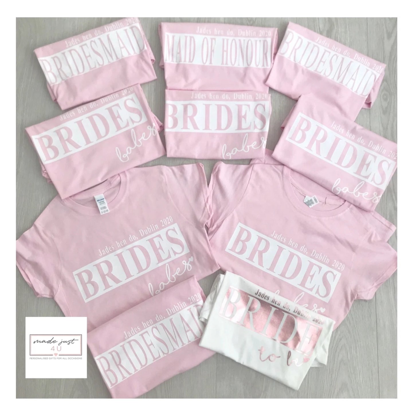 BRIDES BABES Hen Do T-Shirts