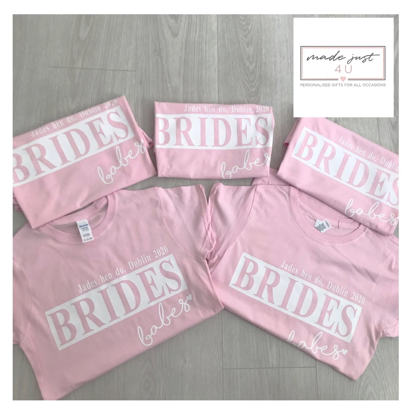 BRIDES BABES Hen Do T-Shirts