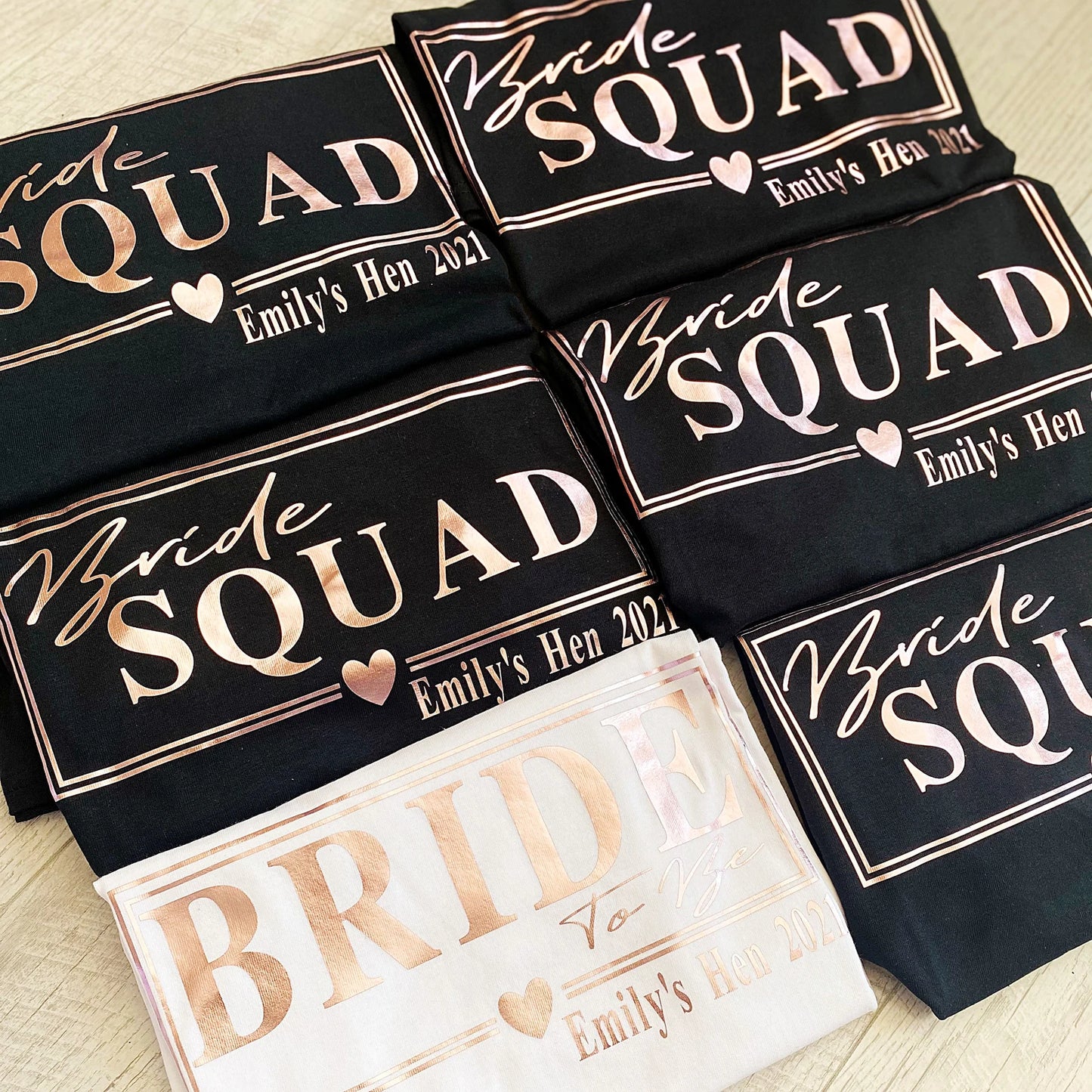 Bride Squad Hen Do T-Shirts