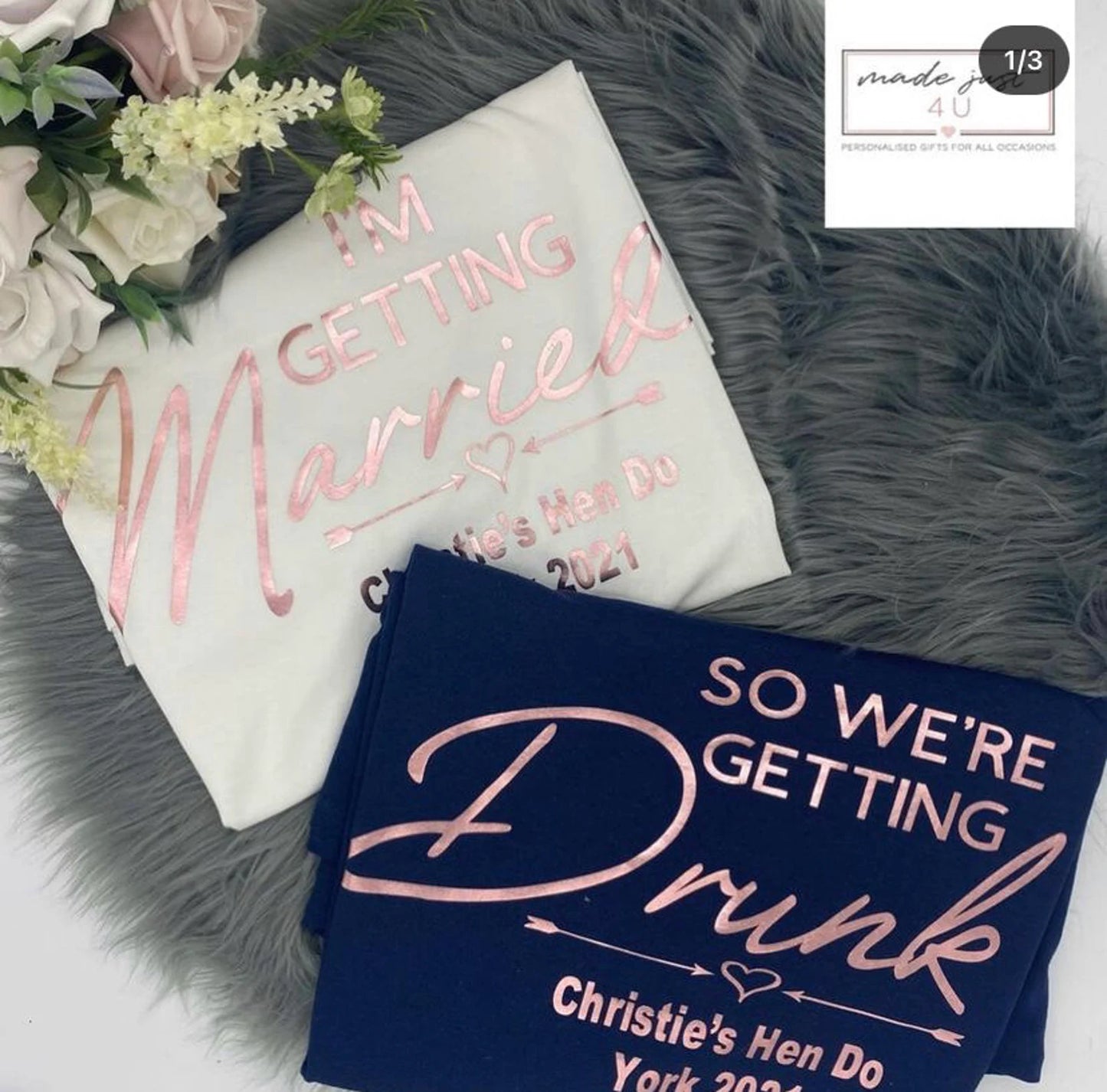 We're Getting Drunk Hen T-Shirts