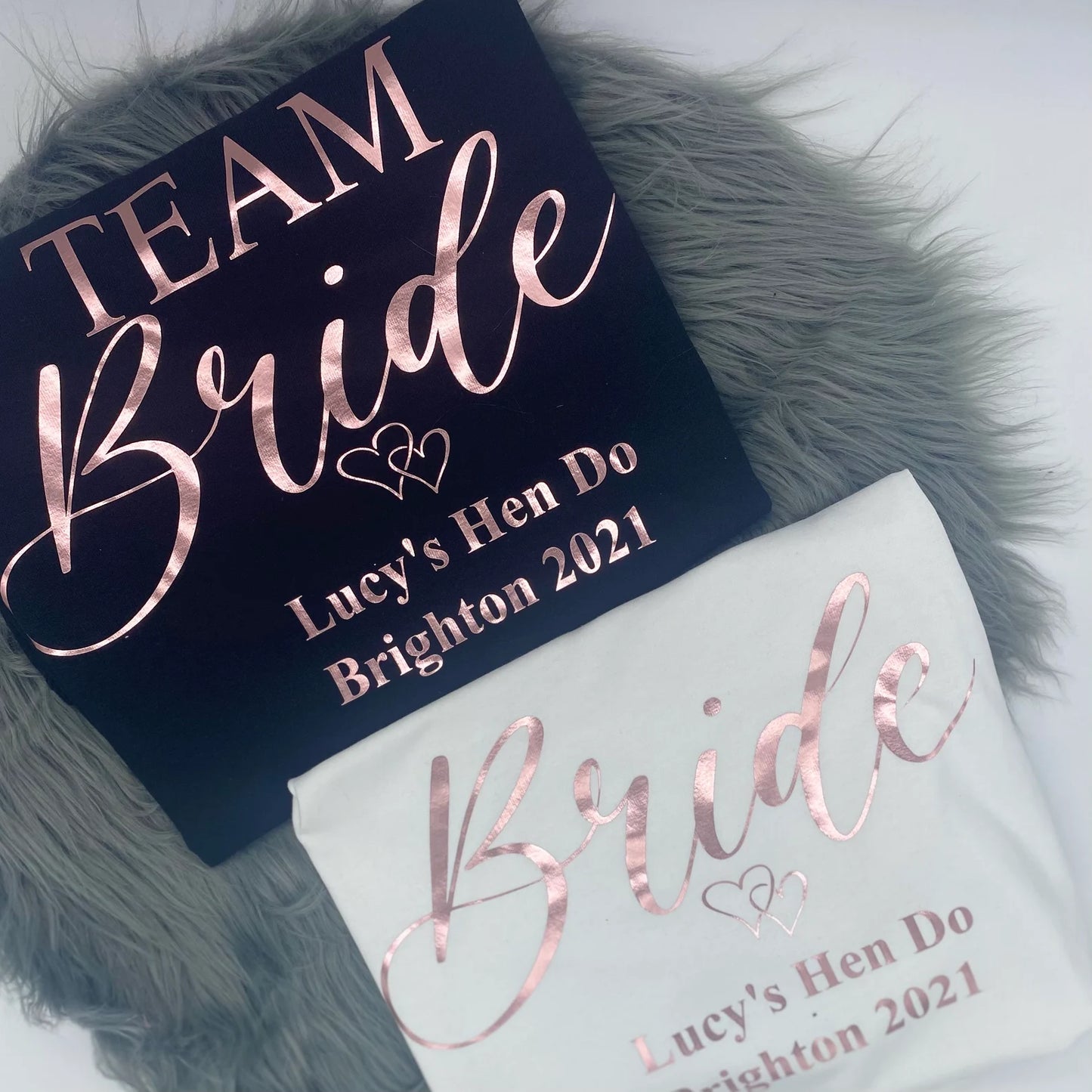 Personalised TEAM BRIDE Hen T-Shirts