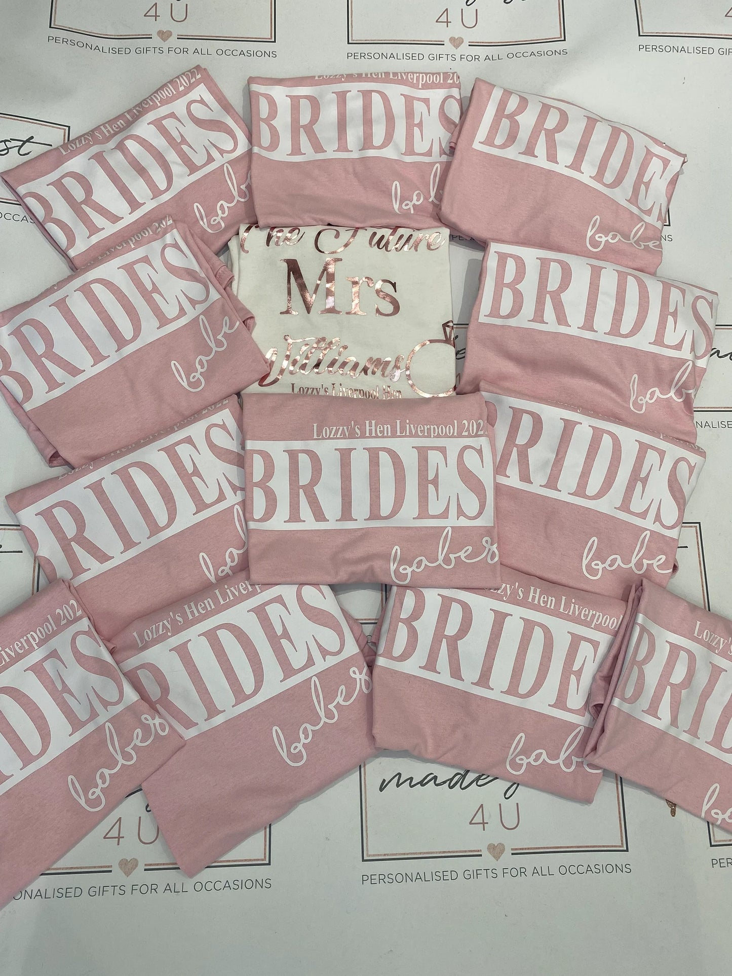 BRIDES BABES Hen Do T-Shirts