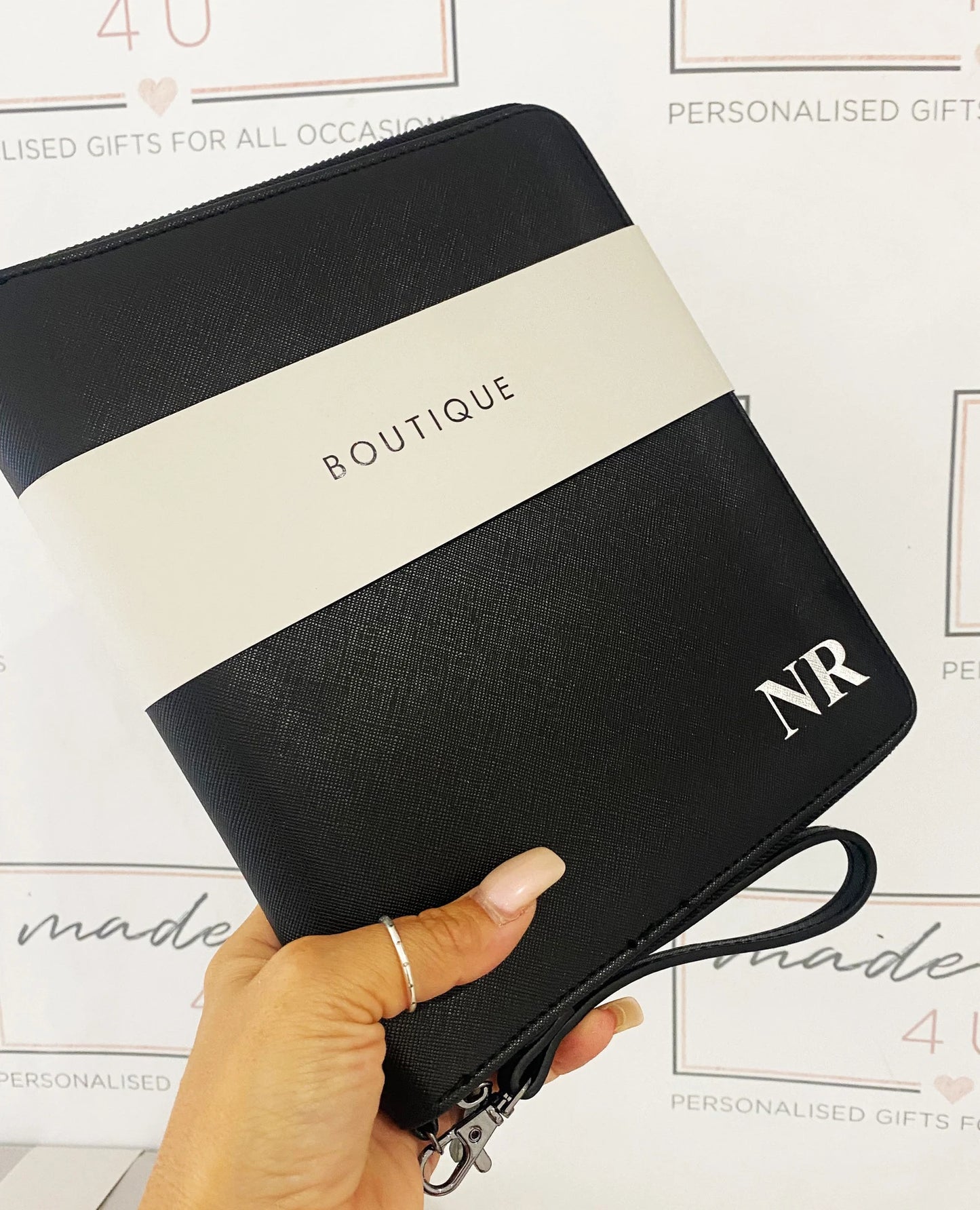 Personalised Travel document wallet & Passport holder