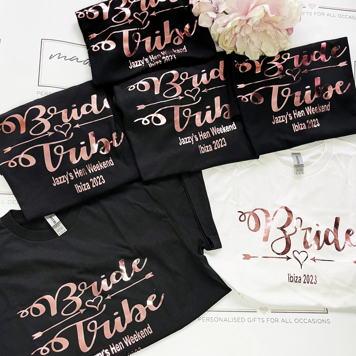 BRIDE TRIBE Hen Do T-Shirts