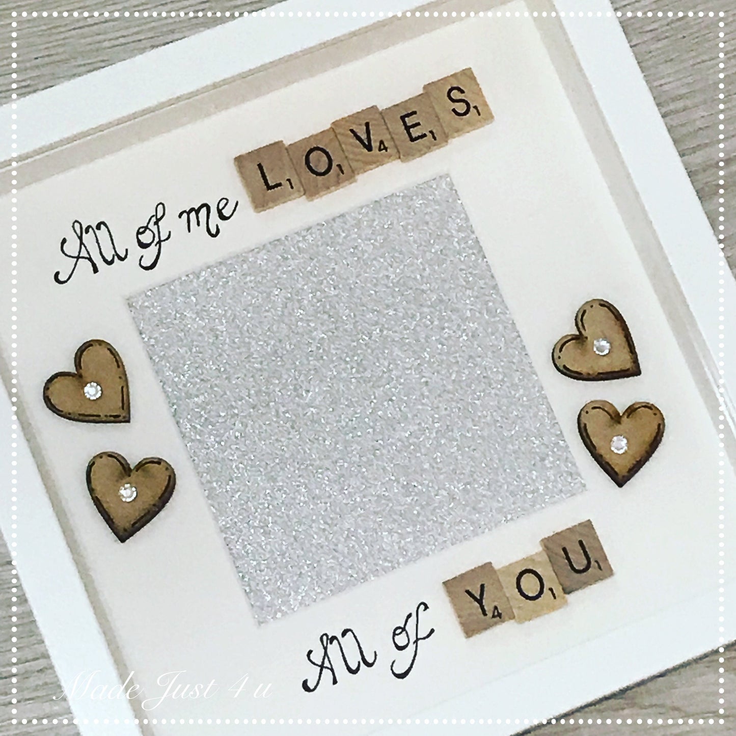 All of Me Loves All of you Picture Frame