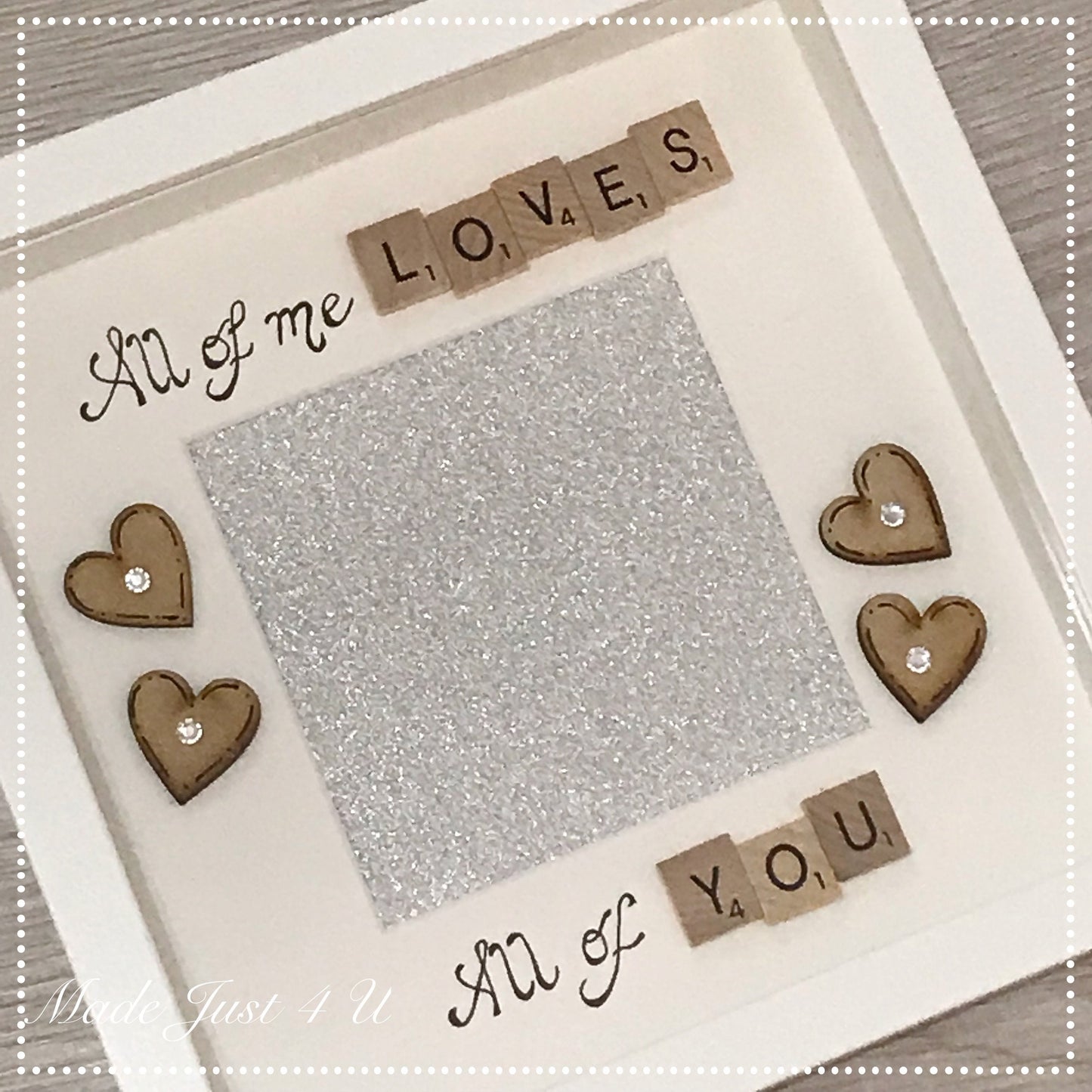All of Me Loves All of you Picture Frame