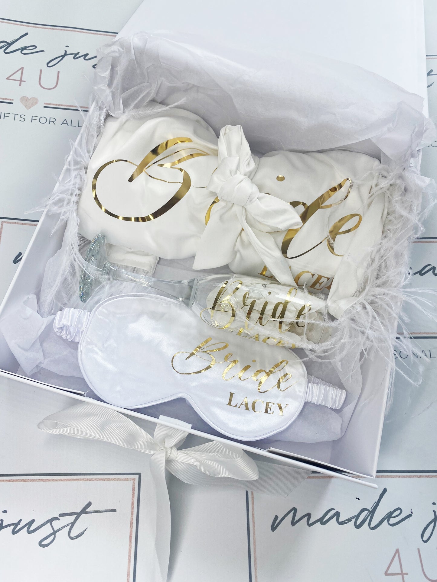 Bride Gift Set box Personalised Bride To Be Gift Box