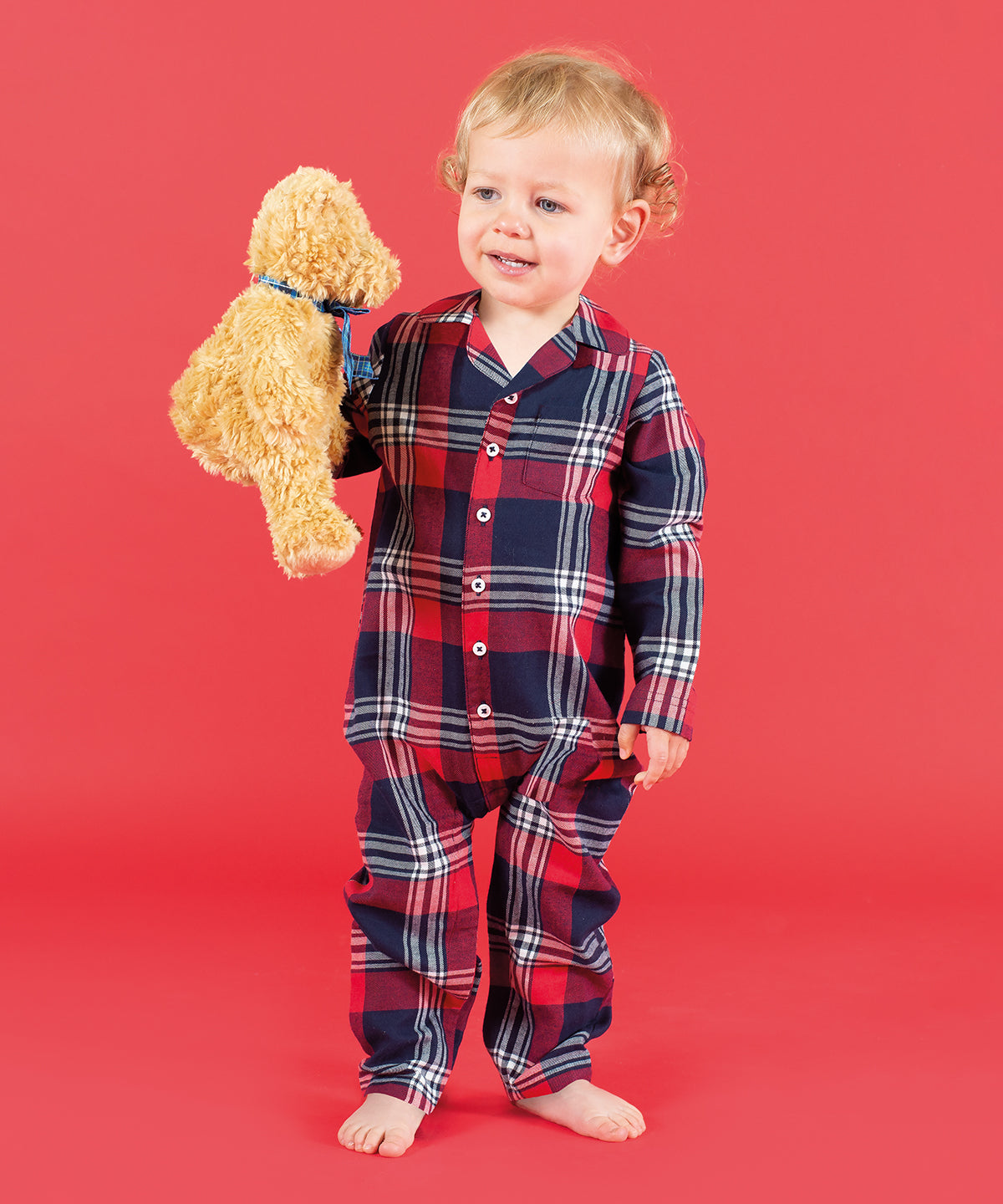 Christmas Pjs, Personalised Matching Tartan Family Christmas Pyjamas Sets