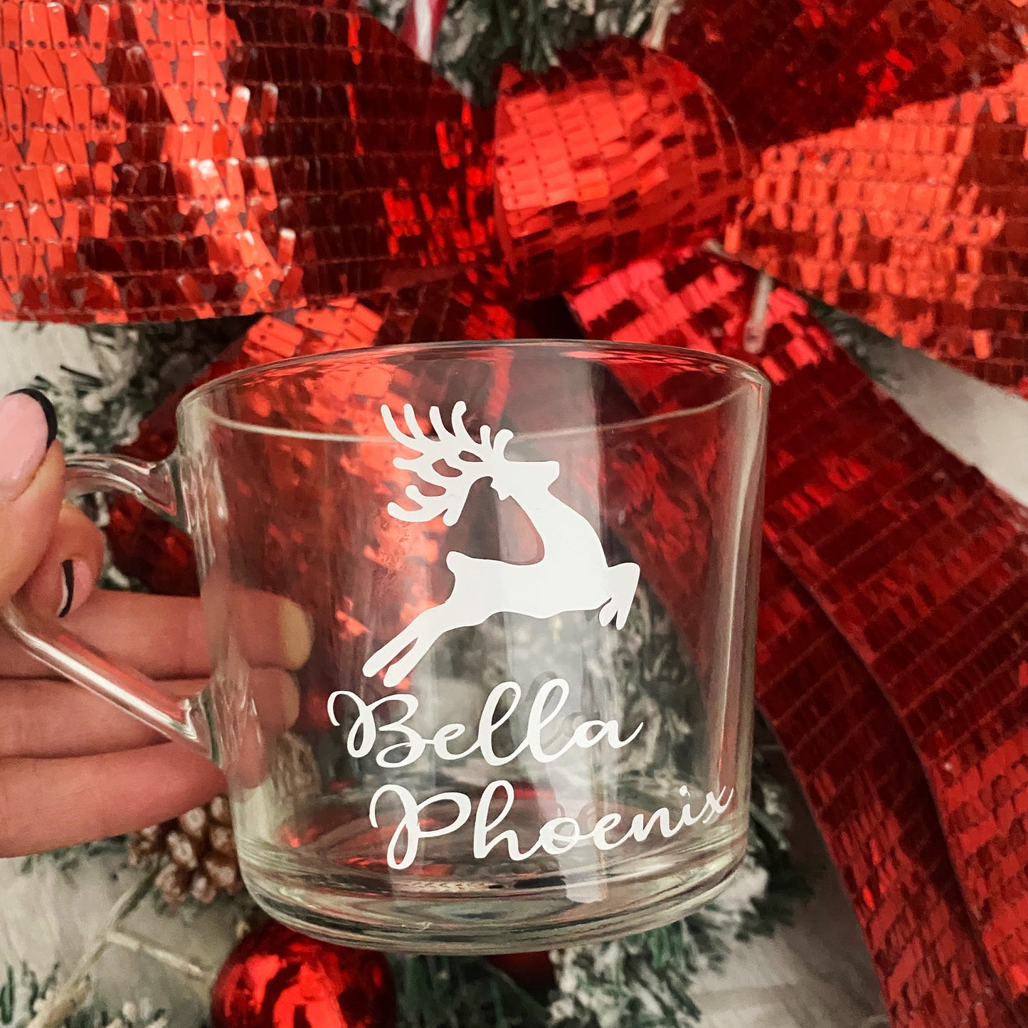 Personalised Name Christmas Mug